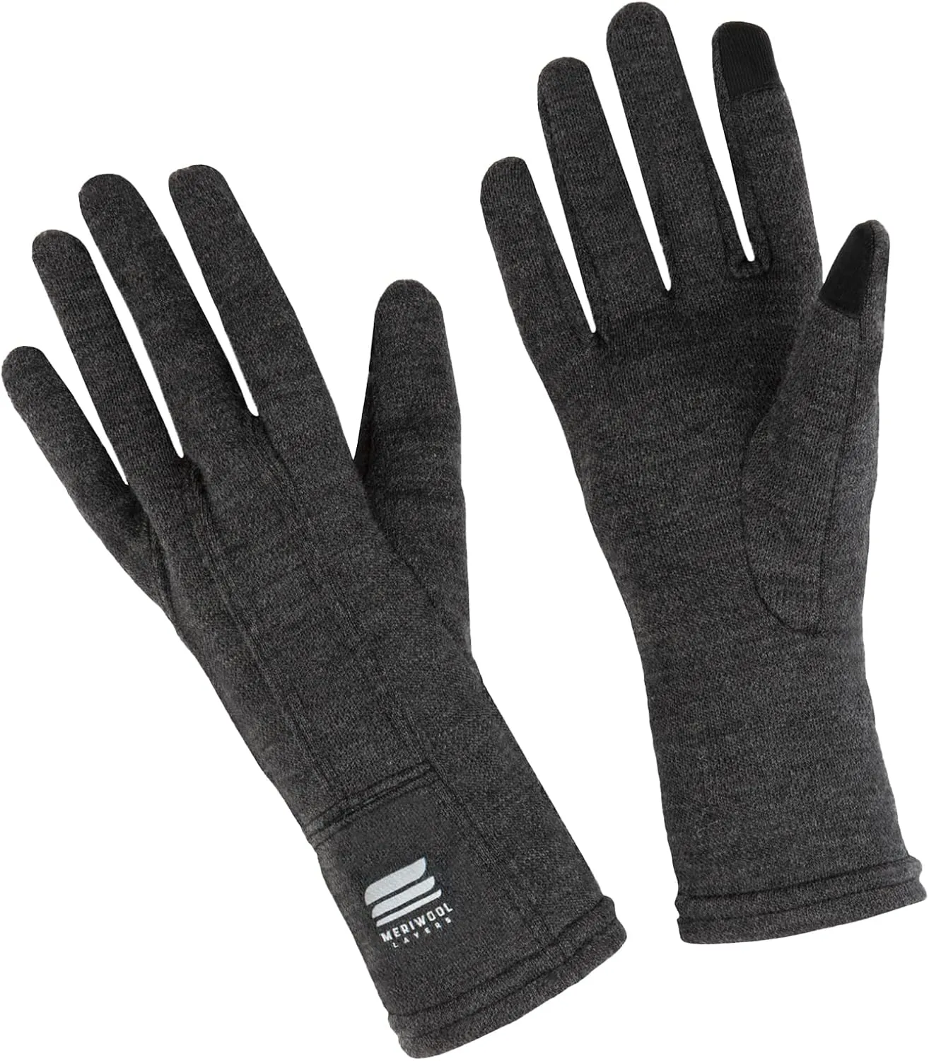 MERIWOOL Merino Wool Glove Liners - Touchscreen Compatible