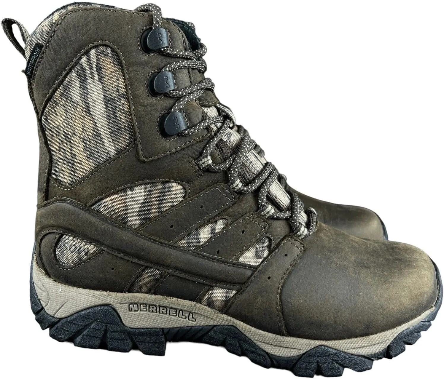 Merrell Moab Timber Thermo 8" WP SR J003683 Espresso Men's Hiking Boots 13 US
