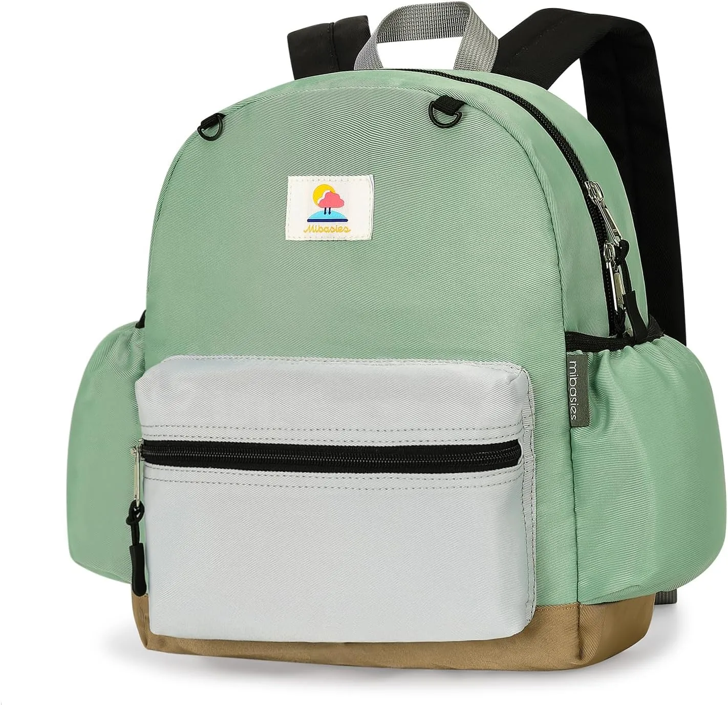 mibasies Toddler Backpack for Boys 2-4: Preschool Backpack for Boys - Kids Toddler Bookbag