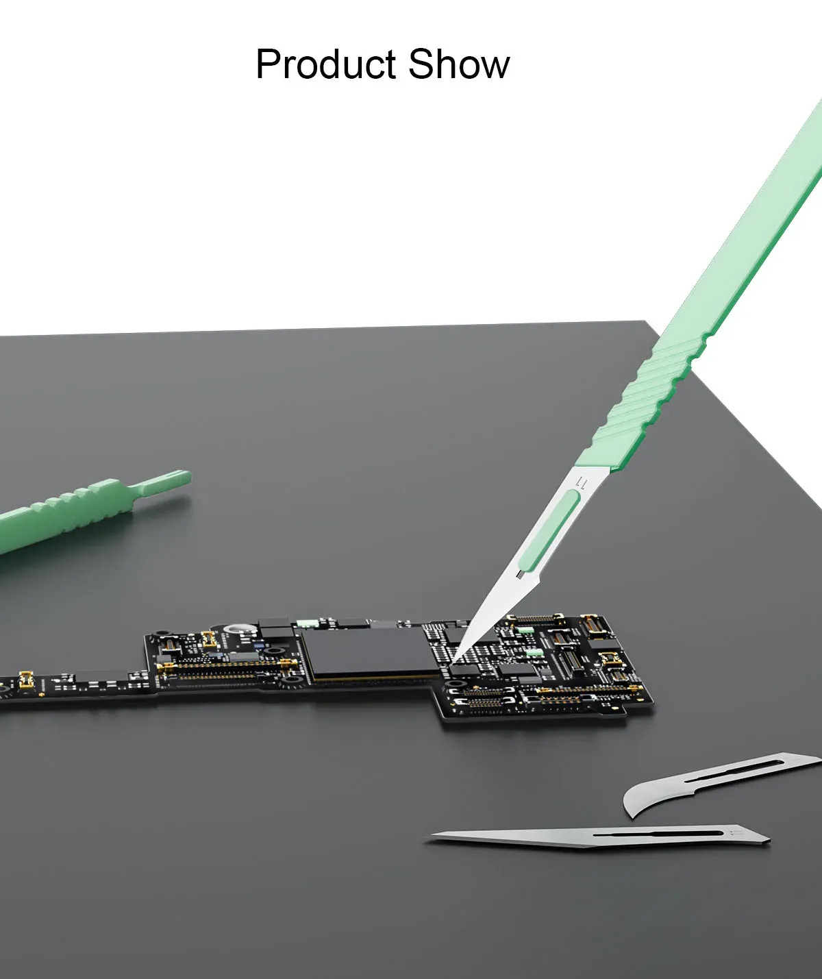 Mijing KC8 Quicky Glue Removal Blade Set CPU Disassemble Knife
