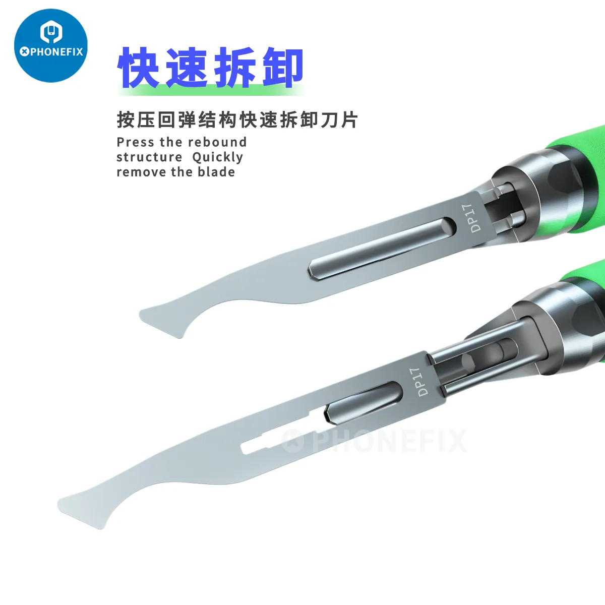Mijing KC8 Quicky Glue Removal Blade Set CPU Disassemble Knife