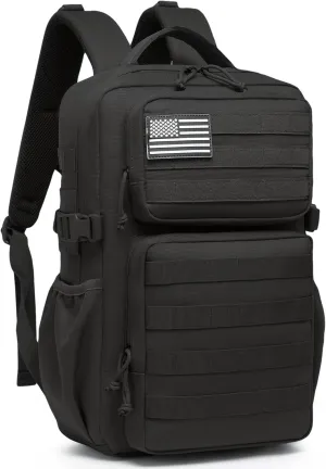 Military Tactical Backpack for Men Waterproof Daypack 3 Day Assault Pack Molle Bag with Water Bottle Holder
