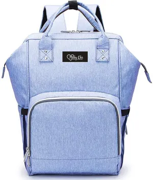 Milky Chic Mommy Diaper Bag- Waterproof USB Charging Port Stroller Straps Changing Pad