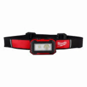 MILWAUKEE Milwaukee 2012R Rechargeable Headlamp and Task Light, Lithium-Ion Battery, LED Lamp, 450, Spot, Flood Beam
