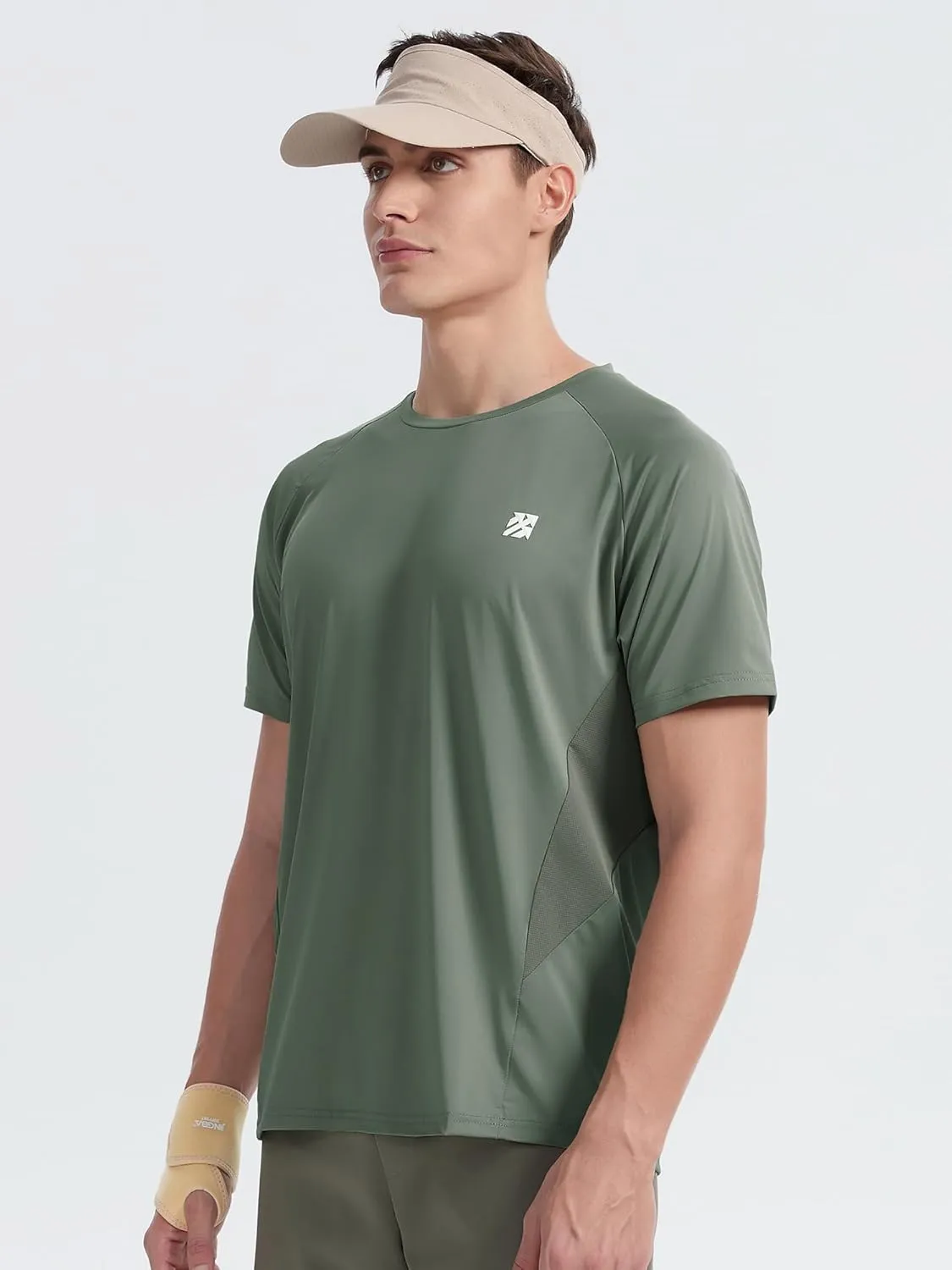 Moisture Wicking Quick Dry Soft Pickleball Workout Hiking Camping Running Shirts for Men Outdoor Sports