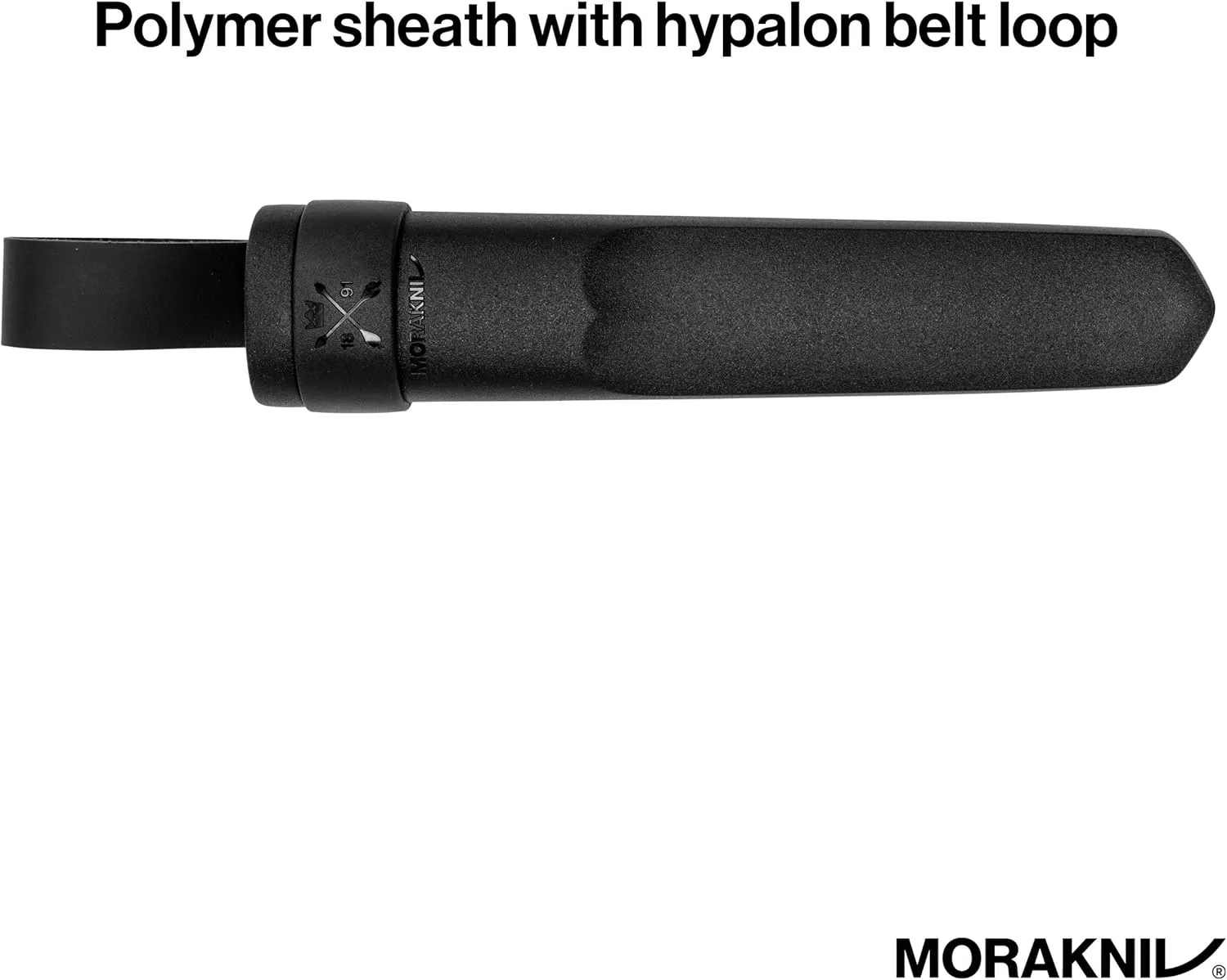 Morakniv Garberg Full Tang Fixed Blade Knife with Carbon Steel Blade