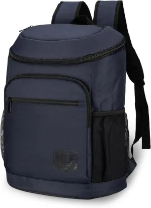 Mossy Oak MLF Cooler Backpack - Major League Fishing Beverage Cooler Bag (Navy)