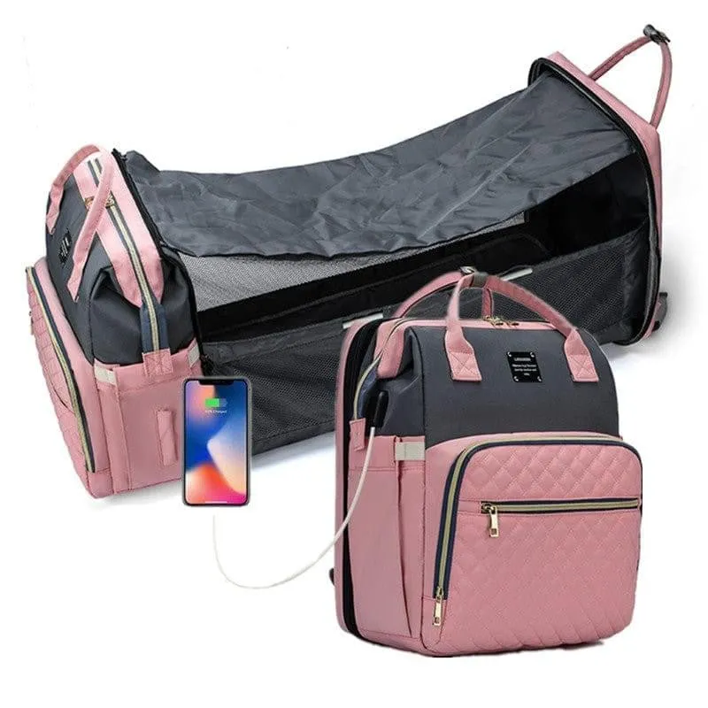Mother And Baby Double Shoulder Diaper Backpack