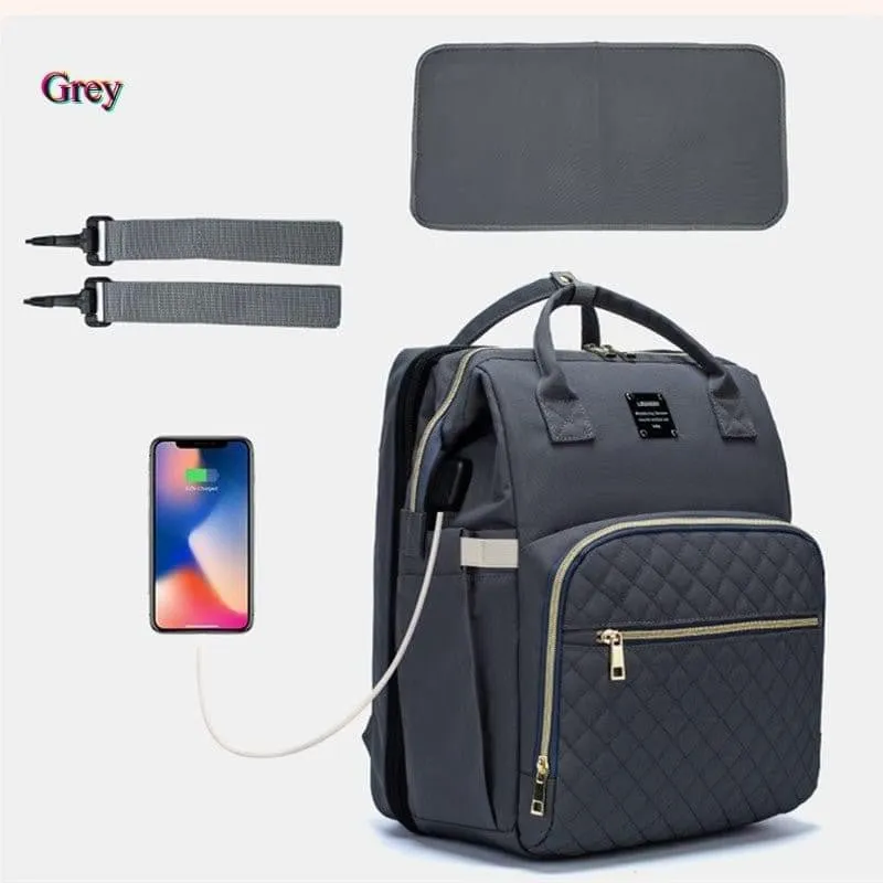 Mother And Baby Double Shoulder Diaper Backpack