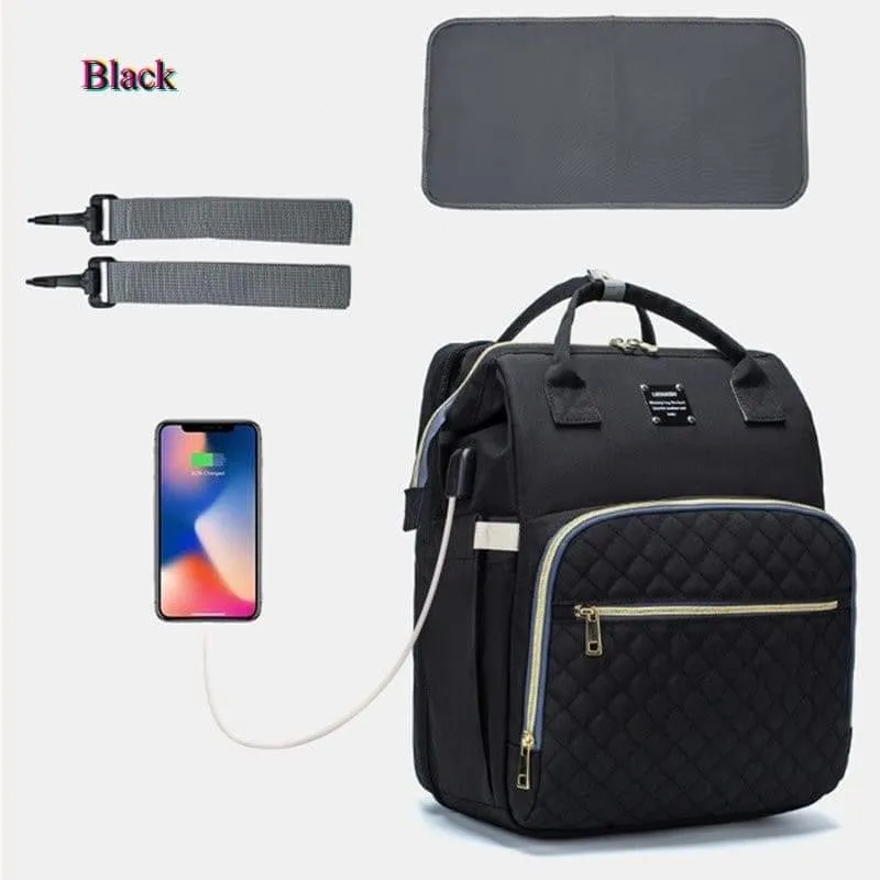 Mother And Baby Double Shoulder Diaper Backpack