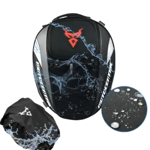 Motorcycle Back Seat Bags Waterproof Tail Bag Rear Seat Bag Multifunctional Motorbike Helmet Bag Moto Rider Backpack