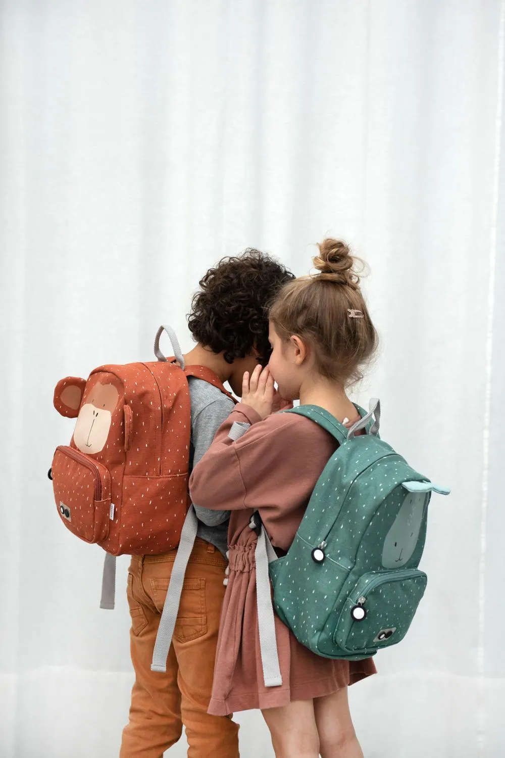 Mr. Hippo Backpack by Trixie - Blue - Waterproof - Age 2  - 23 x 31 x 10 cm