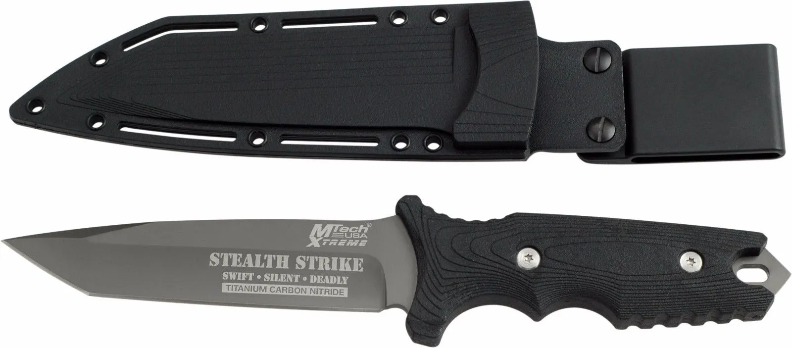 MTech USA XTREME MX-8071 STEALTH STRIKER FIXED BLADE KNIFE 10" OVERALL   SHEATH