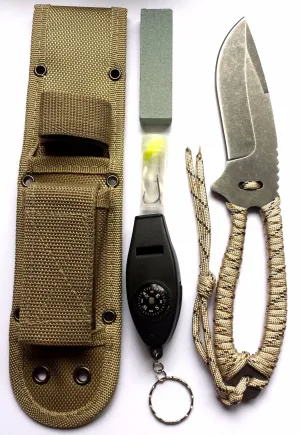 Multi function light weight camping outdoor survival fishing tactical train knife
