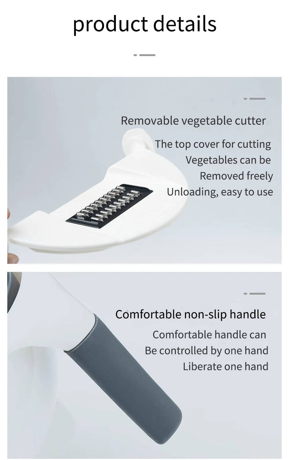 Multi function Stainless Steel Vegetable Slicer With Draining Basket