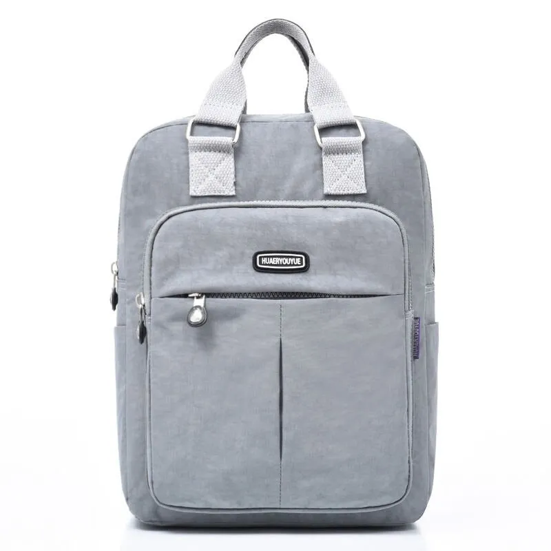 Multifunction Nylon Anti Theft Waterproof Women's Backpack