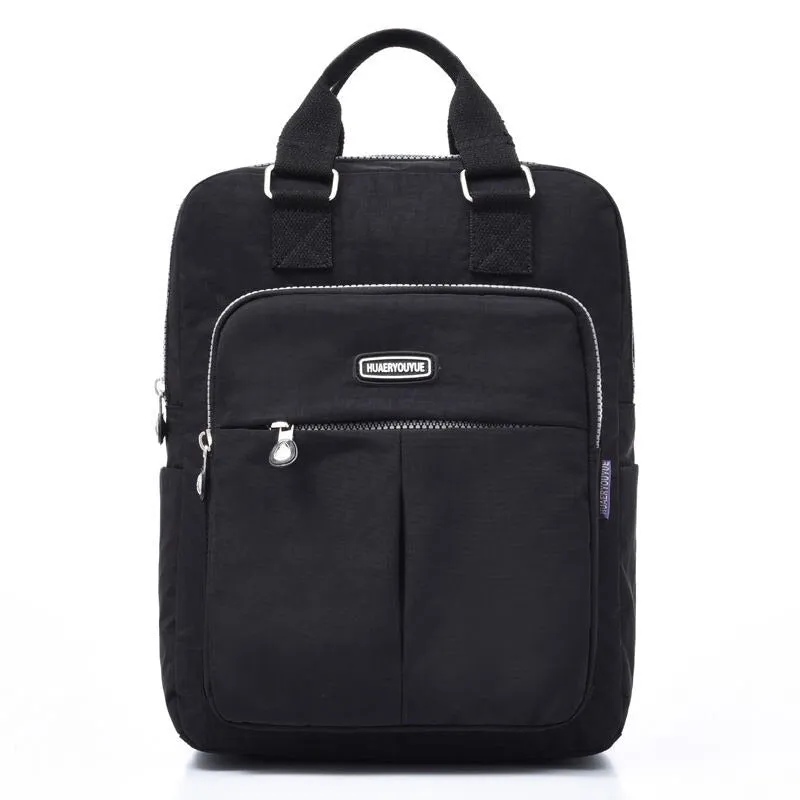 Multifunction Nylon Anti Theft Waterproof Women's Backpack