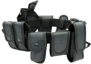 Multifunctional 10in1 Tactical Security Duty Belts Gun Holster Flashlight Pouch Sets Utility Kit Belt Military Police Duty Belt