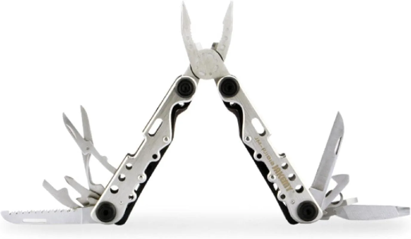 Multitool Pliers, Pocket Plier Stainless Steel Multi-Function Tool Multi tool Pliers Pocket Knife with Keychain, Scissors, Phillips Screw for Outdoor, Survival, Camping