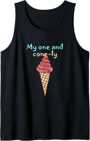 My one and cone-ly Tank Top