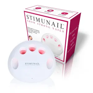 Nail Wellness Device - Supports Grow Long Strong Nails - Gentle Heat, Red LED Light & Vibrating Massage Promote Healthy Growth - Support Weak & Brittle Nails - USB Rechargeable Device