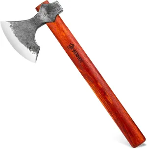 NEDFOSS 16" Champion Throwing Axe, Throwing Axes and Tomahawks with 1065 High Carbon Steel & Wooden Handle, Perfect for Axe Throwing Game, Recreation and Competition, Gift for Men(1PC)