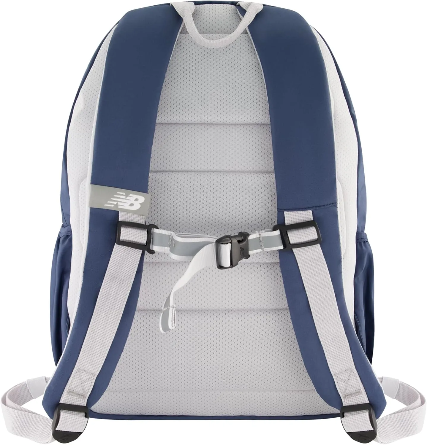 New Balance Heritage Laptop Backpack, Casual Commuter Travel Bag for Men and Women, Indigo, 18 Inches