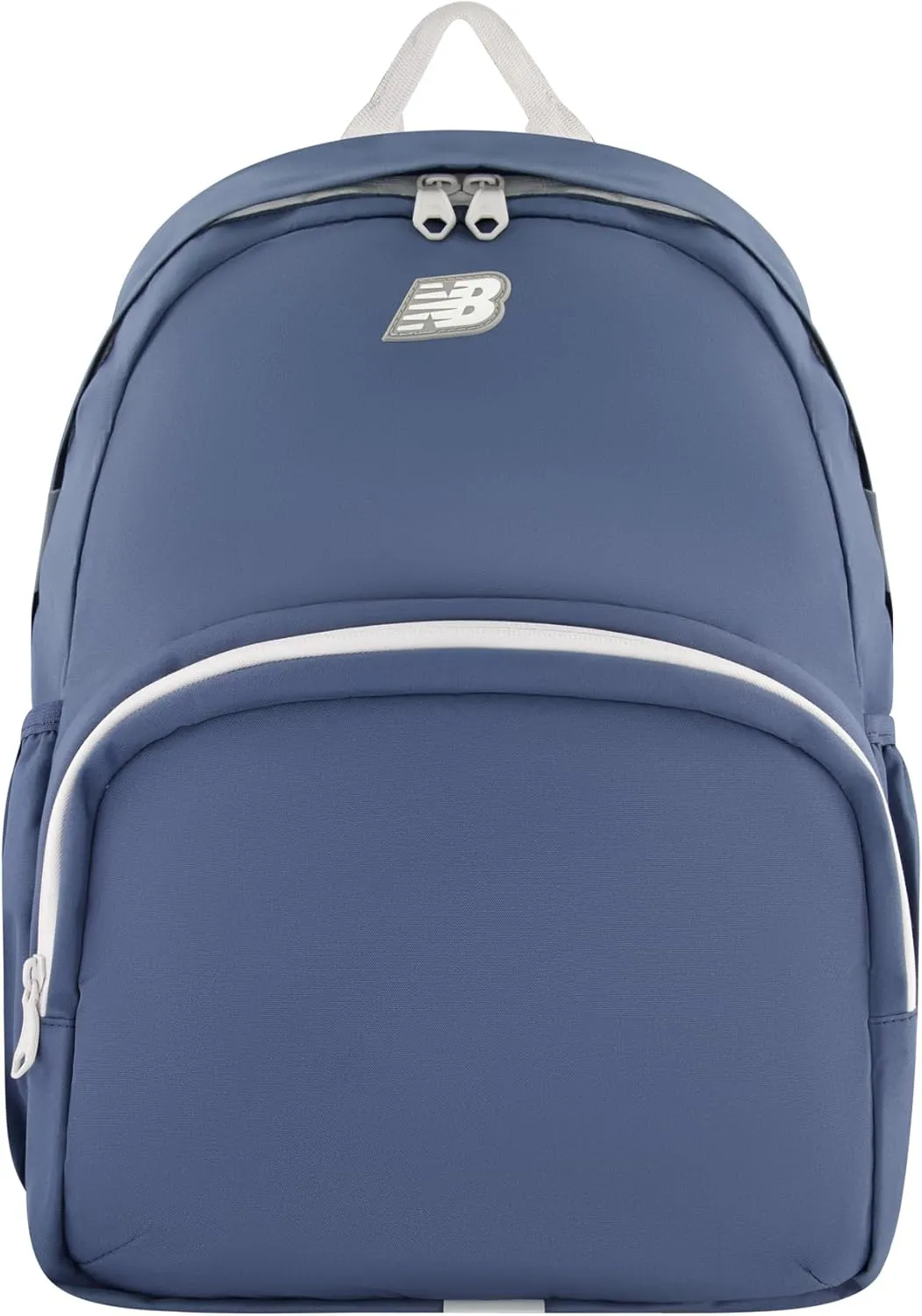 New Balance Heritage Laptop Backpack, Casual Commuter Travel Bag for Men and Women, Indigo, 18 Inches