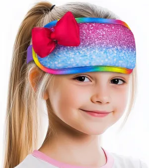 NEWGO Ice Pack Kids Head Ice Pack for Fever, Soft Gel Cold Pack Migraine Relief Wrap for Children Headaches, Adjustable Cute Ice Headband