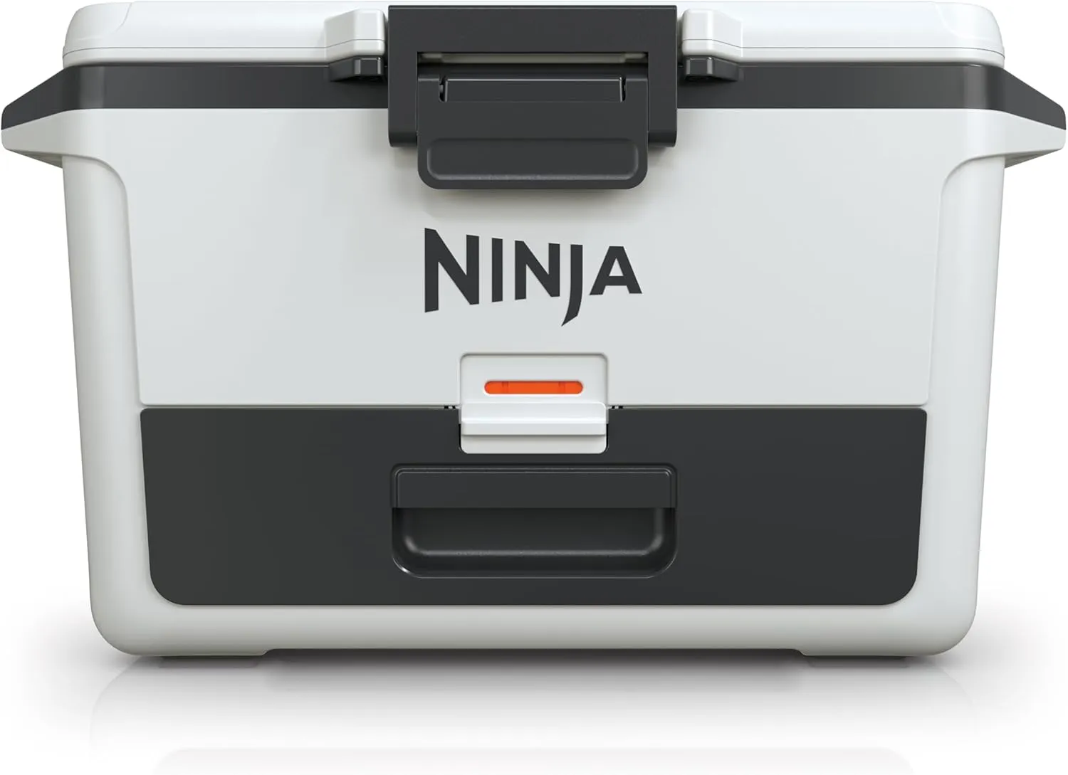 Ninja FB151WH FrostVault 50qt Hard Cooler with Dry Zone, Integrated Fridge-Temp Dry Storage Drawer, Premium Heavy-Duty Insulated Cooler, Keeps Ice for Days, Cloud White