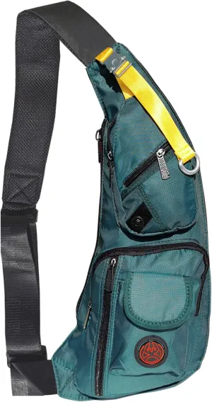 Nylon Sling Chest Bag Daypack Bicycle Travel Gym Backpack