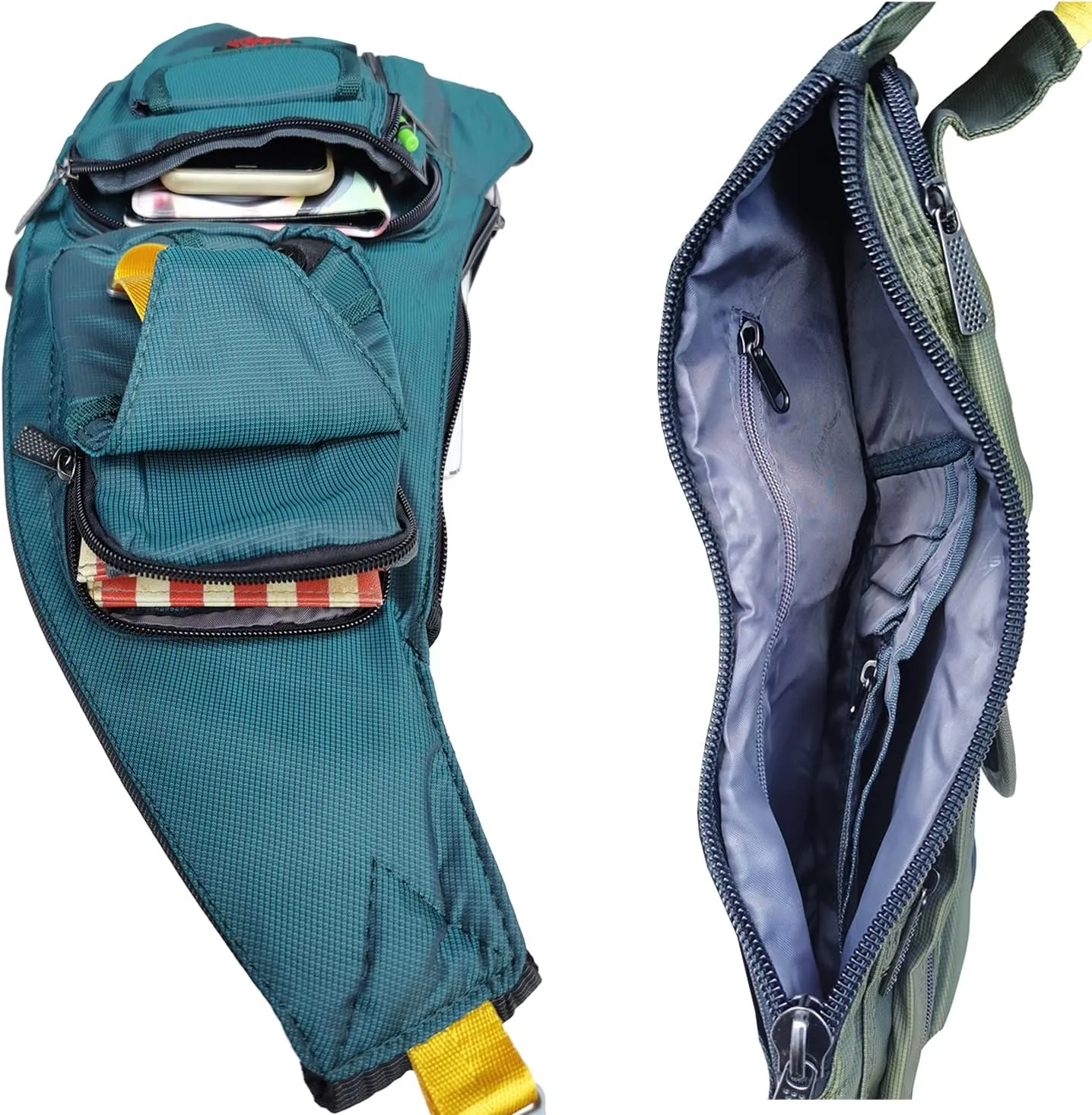 Nylon Sling Chest Bag Daypack Bicycle Travel Gym Backpack