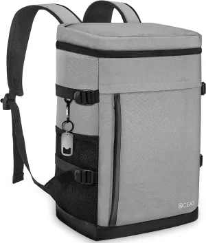 Oceas Cooler Backpack Insulated Waterproof - 40 Can Soft Backpack Coolers Insulated Leak Proof - Waterproof Lining Keeps Lunch, Beer & Ice Cold for 16 Hours - Travel Back Pack Cooler for Women & Men