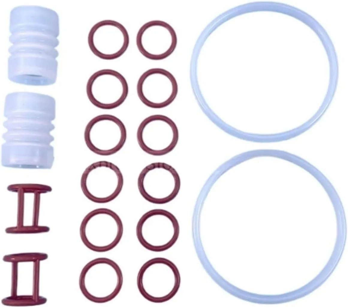 One Bag of 18 Gasket Combination Silicone Sealing Ring Accessories Compatible with BQL Soft Ice Cream Machine Parts Replacement
