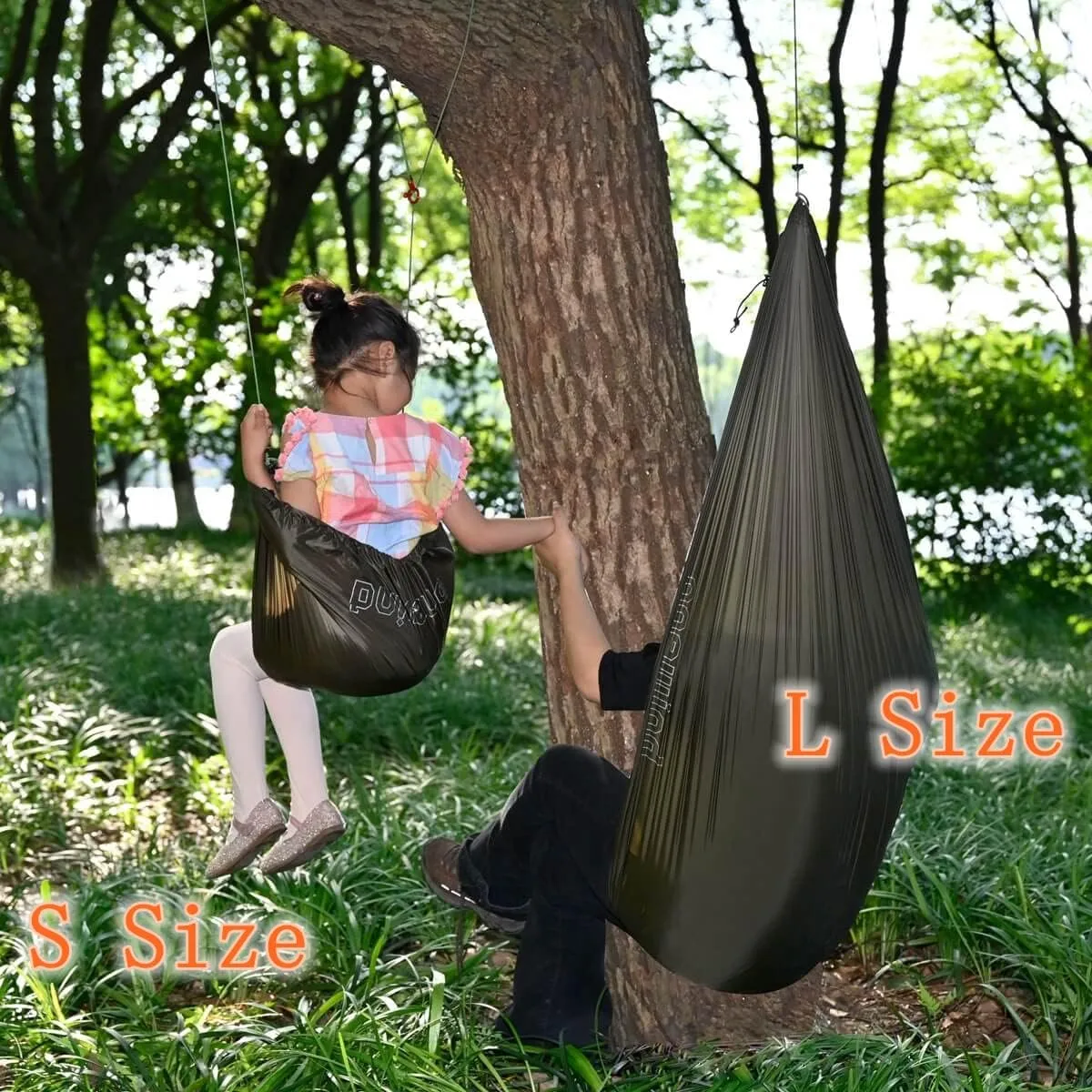 Onewind Versatile Hammock Gear Sling or Backpack Rain Cover, Ultralight Waterproof Underbelly Gear Storage to Place Backpack, Clothes, Quilt, Food or 50L Packing Cover, Hammock Protector