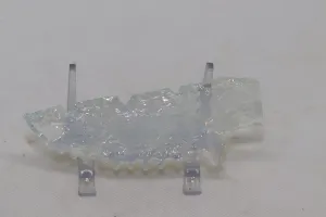 Opalite/Opal Moonstone/Argenon/Sea Opal Flint Knapped Pressure Flaked Fantasy Blade Point Cosplay/Mayan Eccentric Energy/Wiccan Wand D.I.Y Project Just Haft on Your Favorite Handle