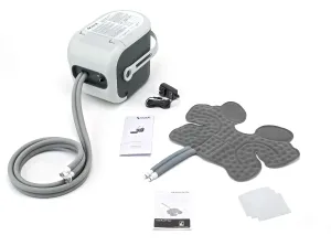 Ossur Cold Rush Therapy Machine System with Ankle Pad - Ergonomic, Adjustable Wrap Pad Included - Quiet, Lightweight Cryotherapy Freeze Kit Pump - Ankle Ice Pack Wrap, Ice Machine for After Surgery