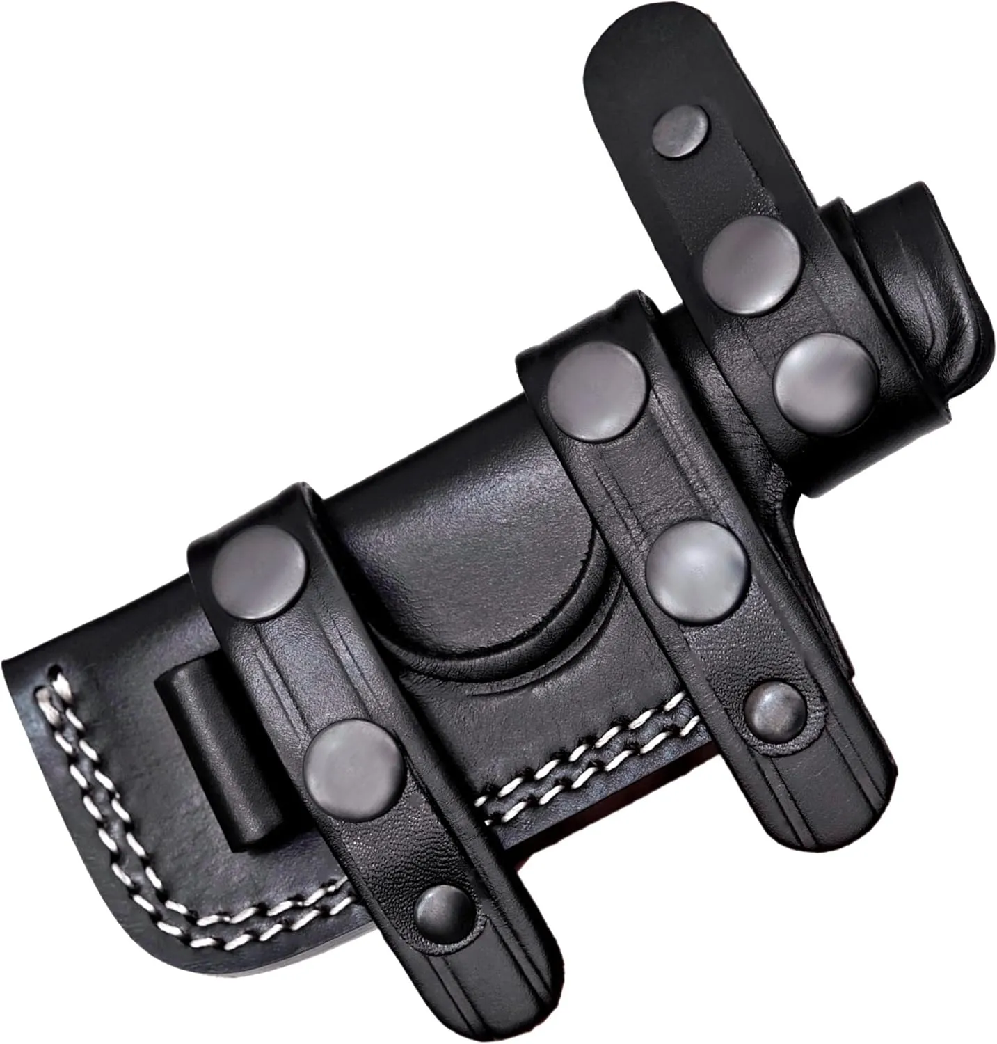 Ottoza Leather Knife Sheaths for Fixed Blade Knives, Small Knife Sheath RIGHT HAND Leather Knife Sheath for Belt, Leather Knife Holster Belt Knife Holder, Horizontal Knife Sheath for Belt No:173