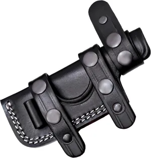 Ottoza Leather Knife Sheaths for Fixed Blade Knives, Small Knife Sheath RIGHT HAND Leather Knife Sheath for Belt, Leather Knife Holster Belt Knife Holder, Horizontal Knife Sheath for Belt No:173