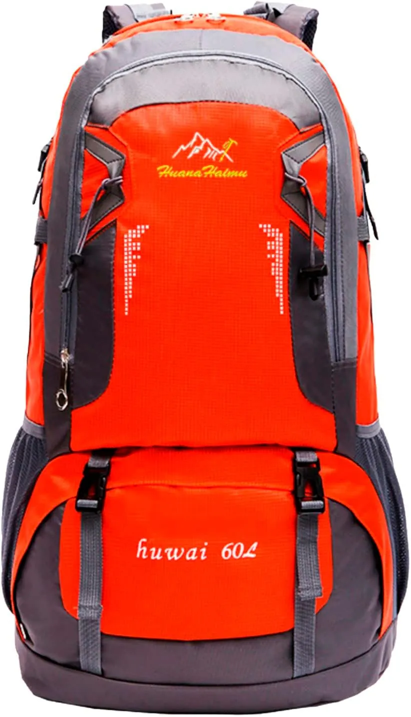 Outdoor Backpack Large Capacity 60L Hiking Bags Climbing Mountaineering Backpacks Backpacking Backpack