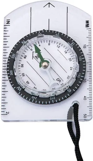 Outdoor Compass, Waterproof Compass with Scale for Navigation Survival Orienteering Mountaineering Hiking