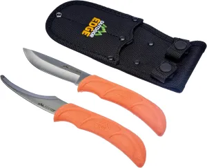 Outdoor Edge Unisex - Adult Jaeger Pair SK/GOT Orange, 12cm