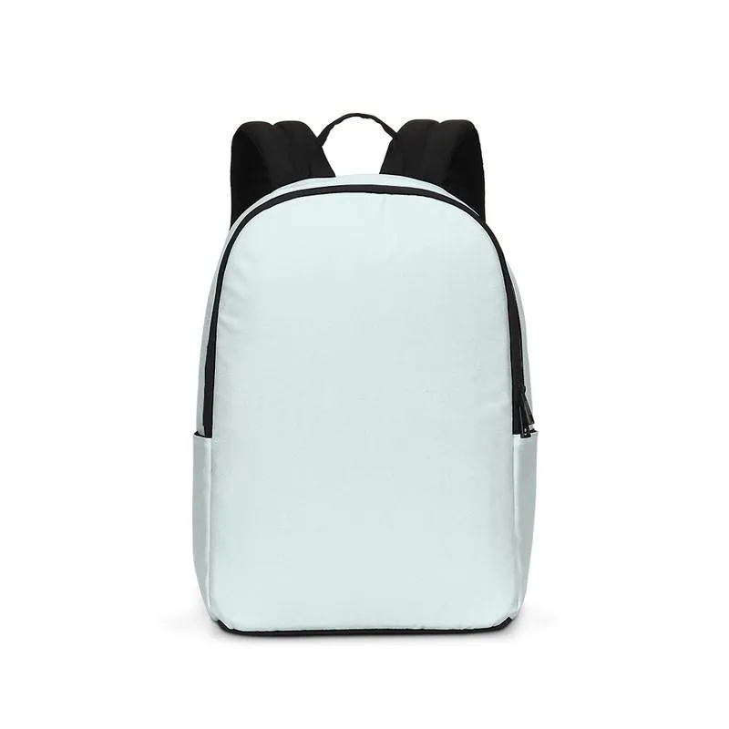 Pale Blue Cool Green Waterproof Backpack | Bright Pale Blue Cool Green | C10M0Y5K0