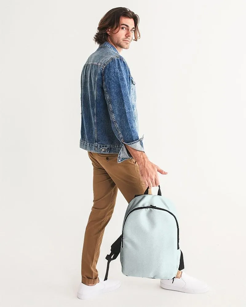 Pale Blue Cool Green Waterproof Backpack | Bright Pale Blue Cool Green | C10M0Y5K0