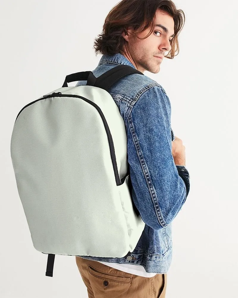Pale Warm Green Waterproof Backpack | Bright Pale Warm Green | C5M0Y10K0