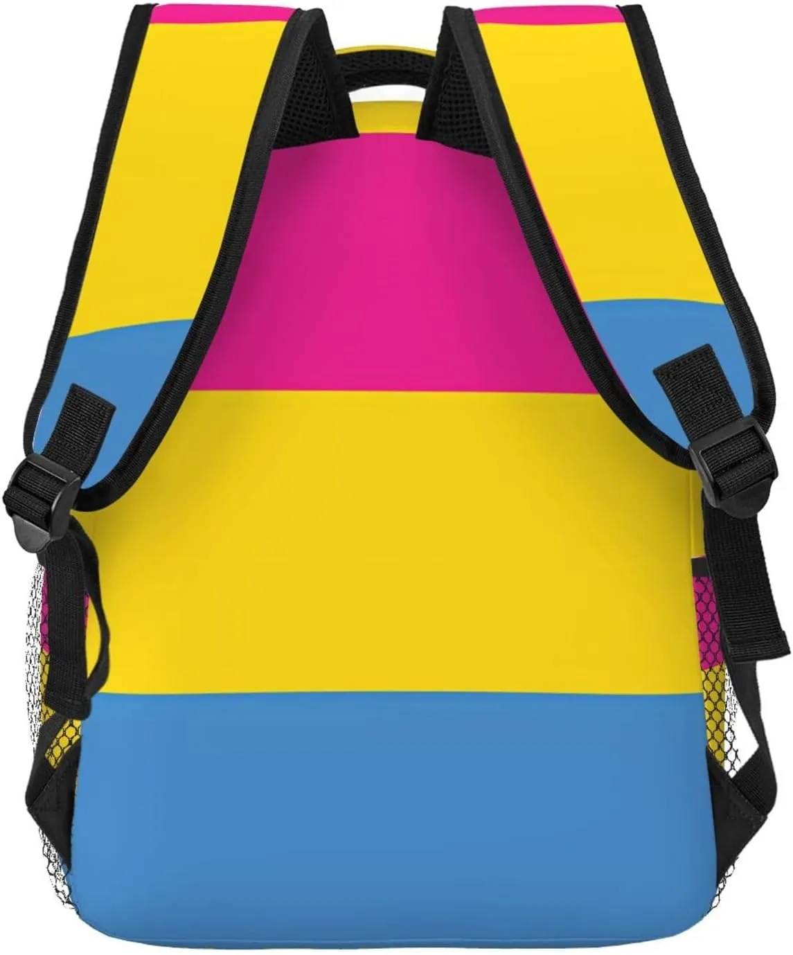 Pansexual Pride Flag Backpack Lightweight Laptop Backpack Casual Daypack Travel Double Shoulder Bag For Women Men