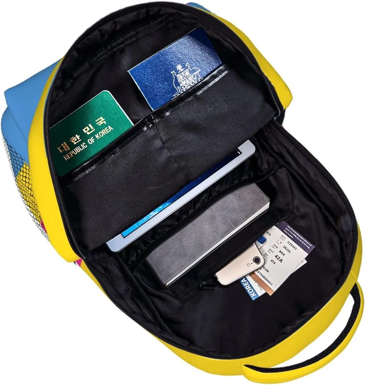 Pansexual Pride Flag Backpack Lightweight Laptop Backpack Casual Daypack Travel Double Shoulder Bag For Women Men