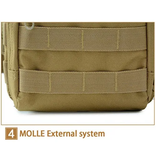 PathHawk™ Tactical Chest Sling Bag – Molle Crossbody EDC Pack