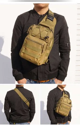 PathHawk™ Tactical Chest Sling Bag – Molle Crossbody EDC Pack