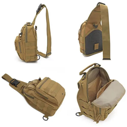 PathHawk™ Tactical Chest Sling Bag – Molle Crossbody EDC Pack